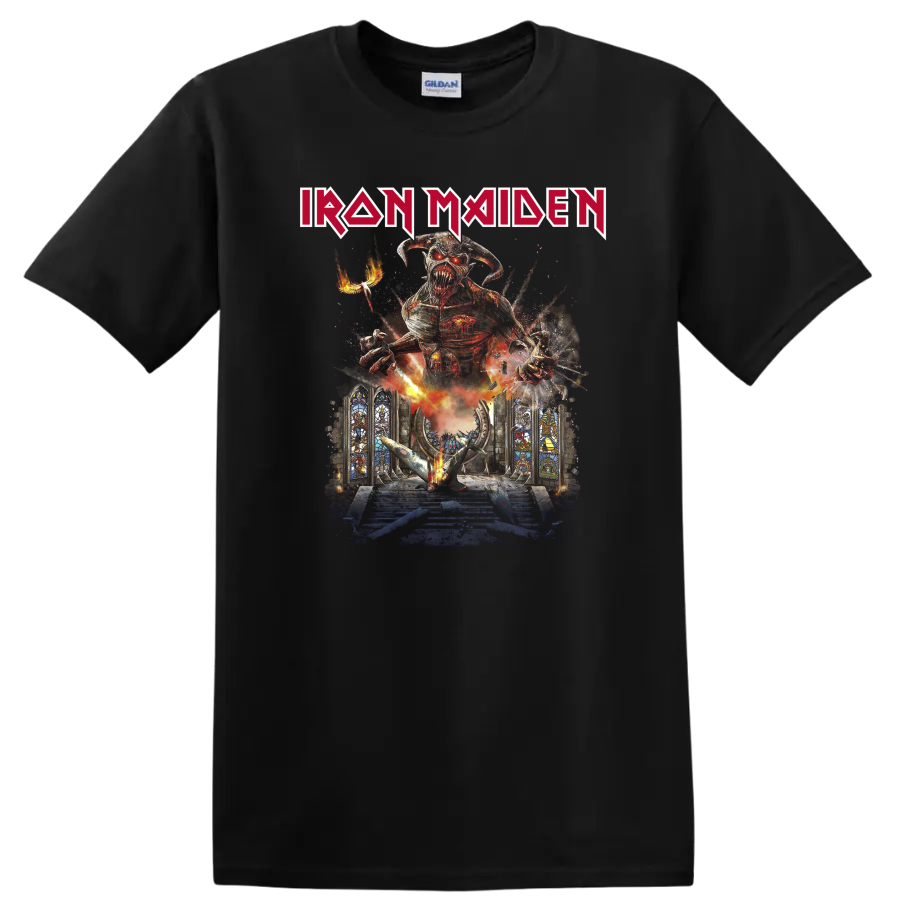 Evil Monster Graphic T Shirt for Fans of Heavy Metal Music w/ Tee