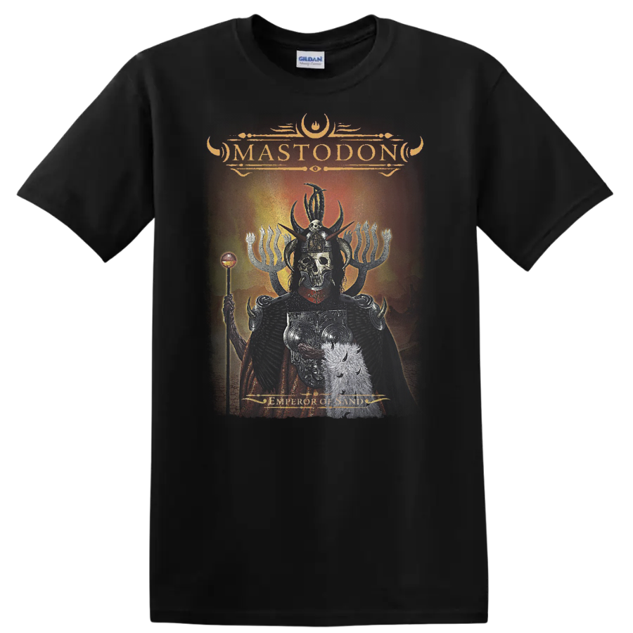 Mastodon Graphic T Shirt Heavy Metal Art Design w/ Spiritual Theme Tee