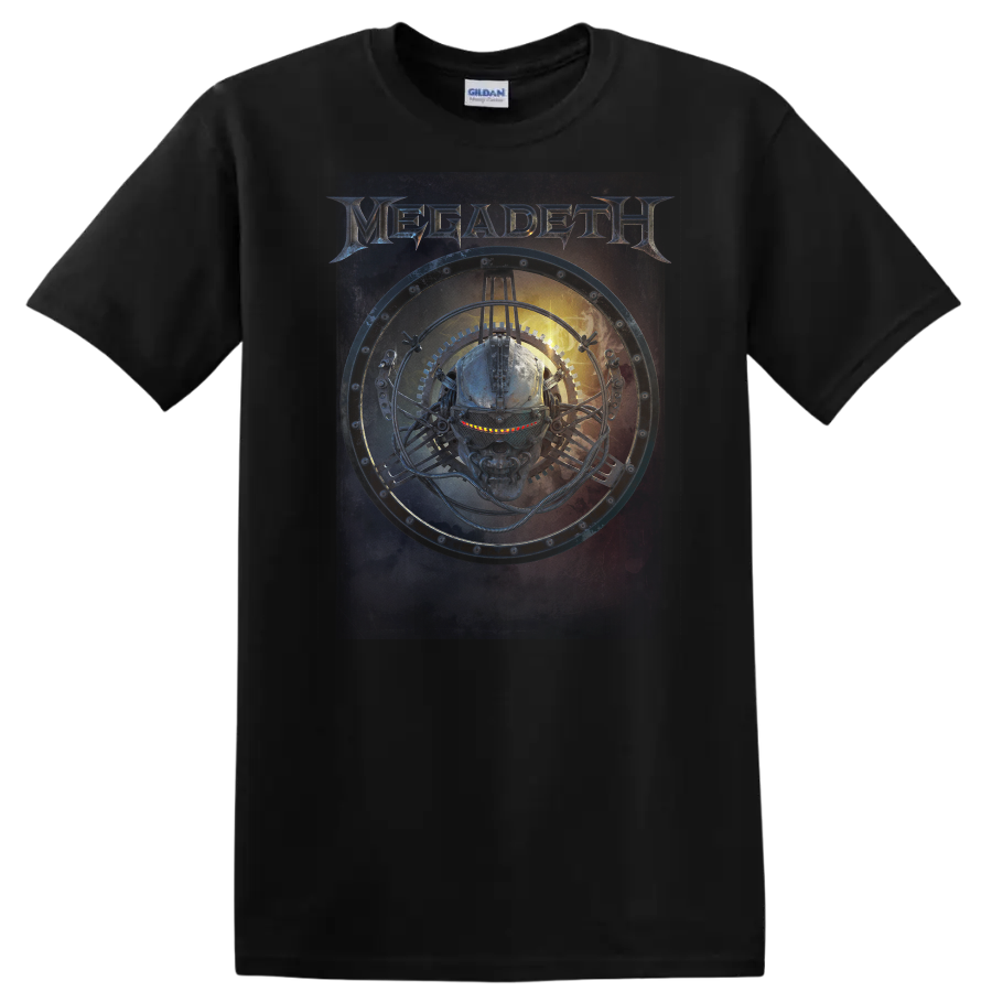 Skull Graphic Metal Music T Shirt Vintage Style Rock Band Tee for Fans