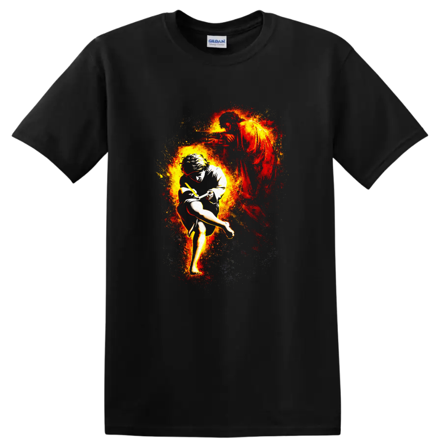 Vintage Classic Rock Art T Shirt Music Design Retro Tee Graphic Apparel