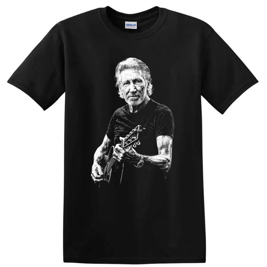 Roger Waters Rock Legends Silhouette T Shirt Music Fan Graphic Tee
