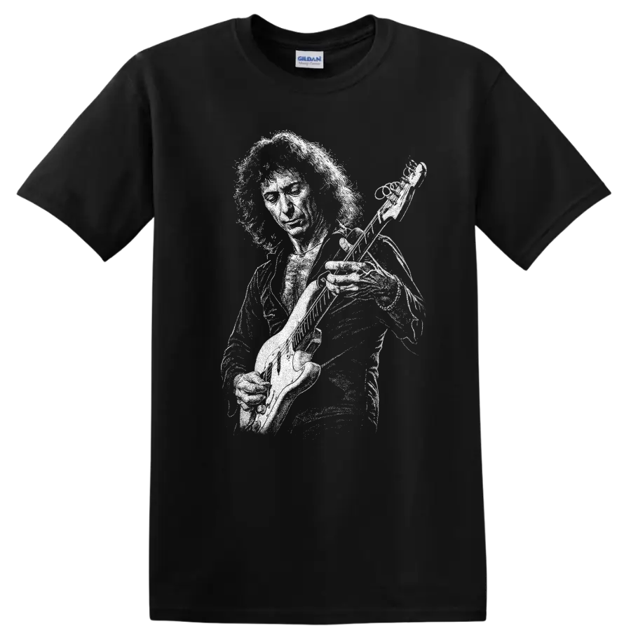 Ritchie Blackmore Deep Purple Rock Legends T Shirt Guitar Music Tee