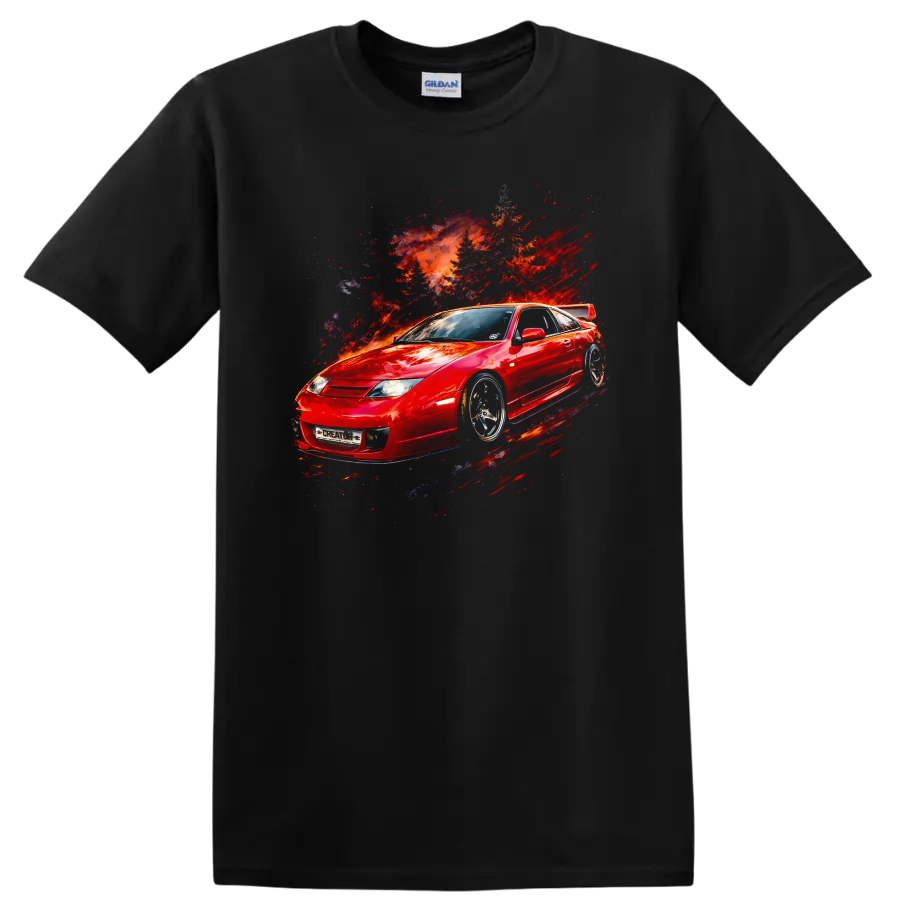 Nissan 300ZX Z32 Old Car T Shirt Sports Coupe JDM Racing Tee