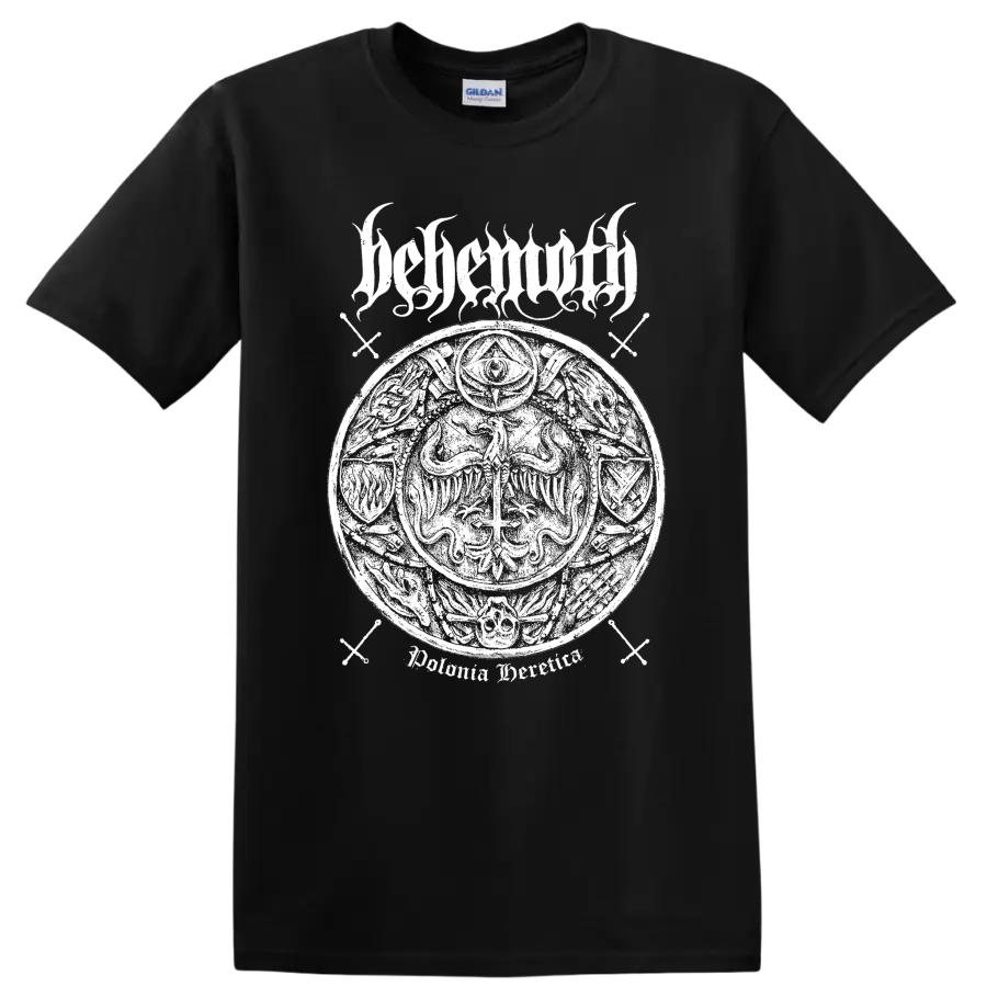 Behemoth Rock Metal Music T Shirt Black Logo Style Band Tee