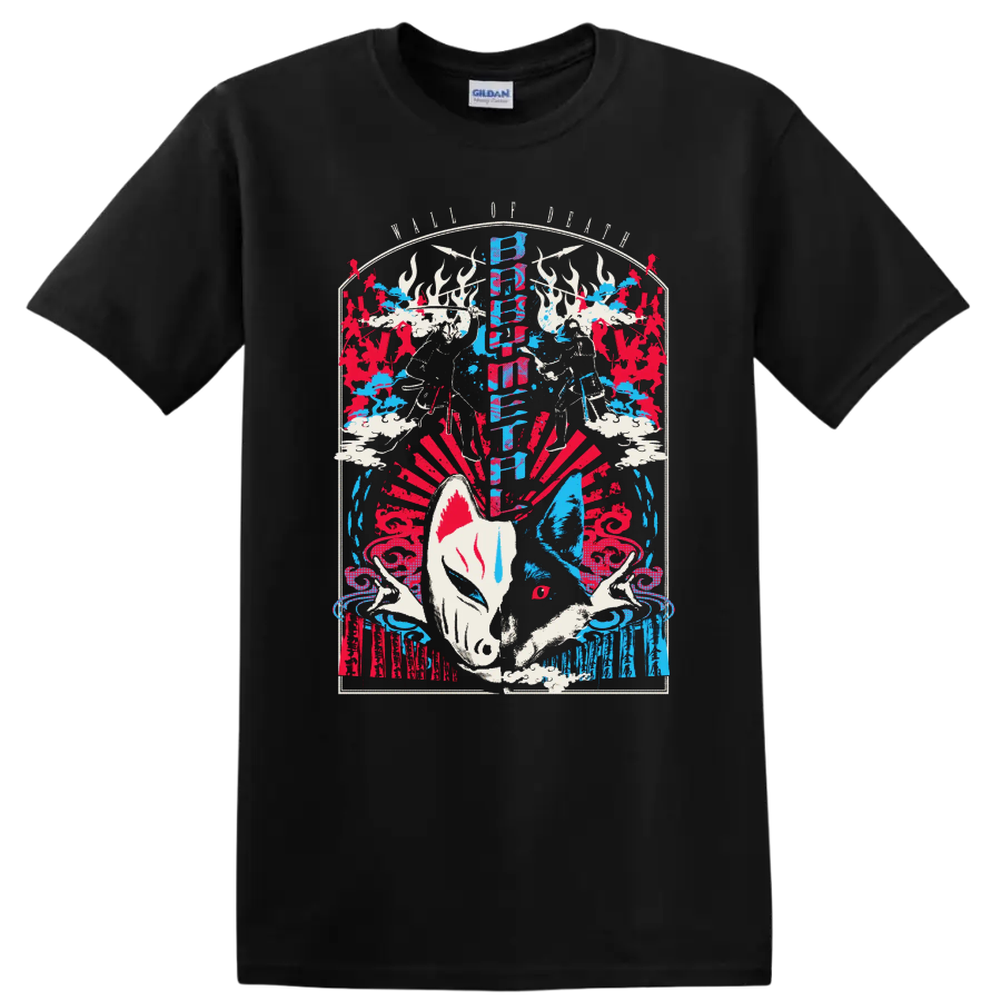 BABYMETAL Rock Metal Graphic T Shirt Japanese Fusion Band Demon Fox Tee