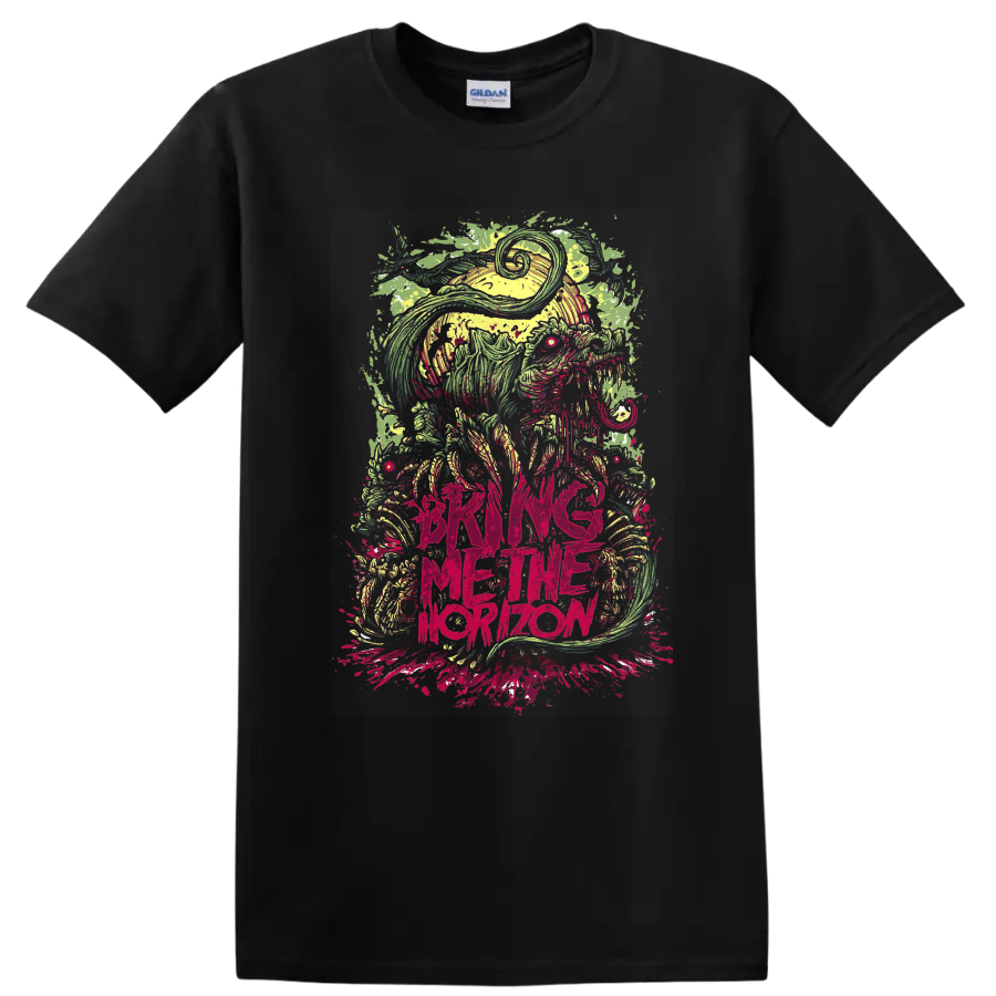 Bring Me the Horizon Rock Metal T Shirt Graphic Art Psychedelic Tee
