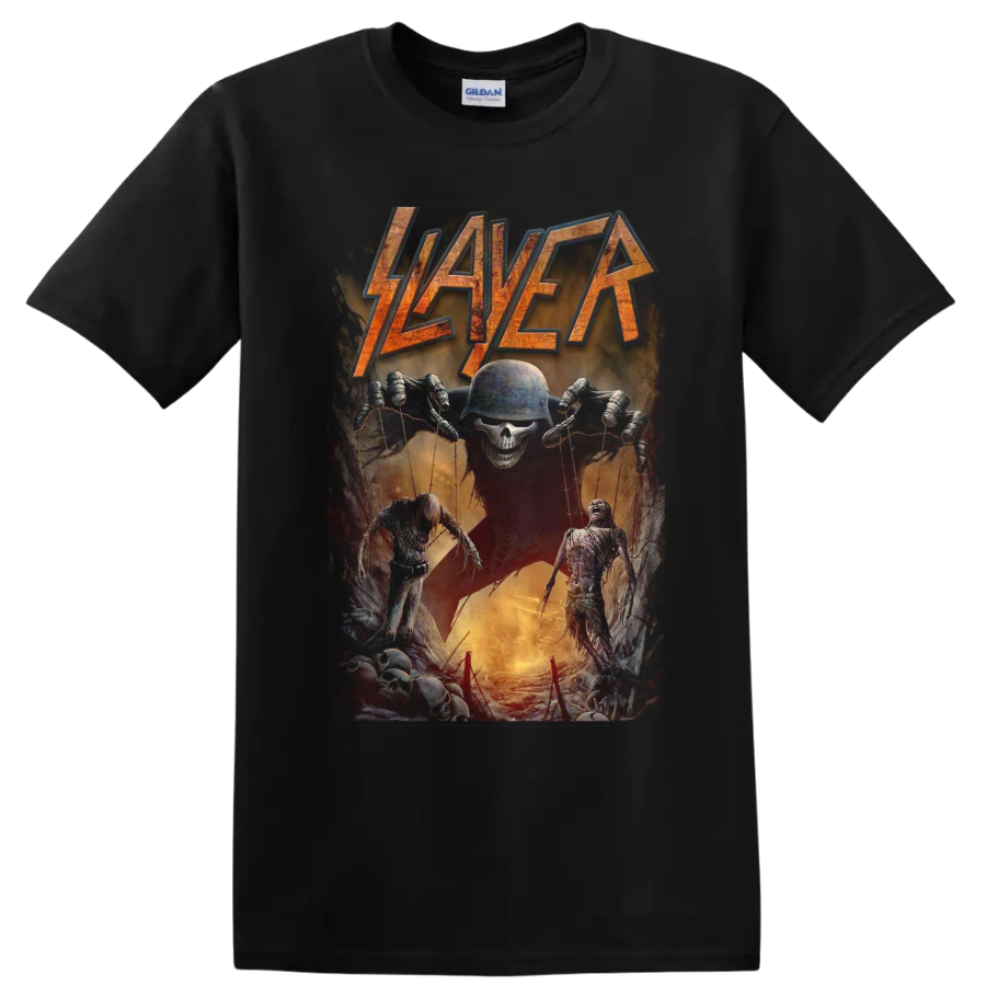 Slayer Rock Metal Music T Shirt Scary Puppet Horror Tee