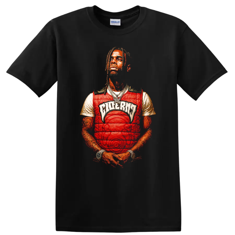 Travis Scott Hip Hop Portrait T Shirt Rapper Producer Graphic Tee