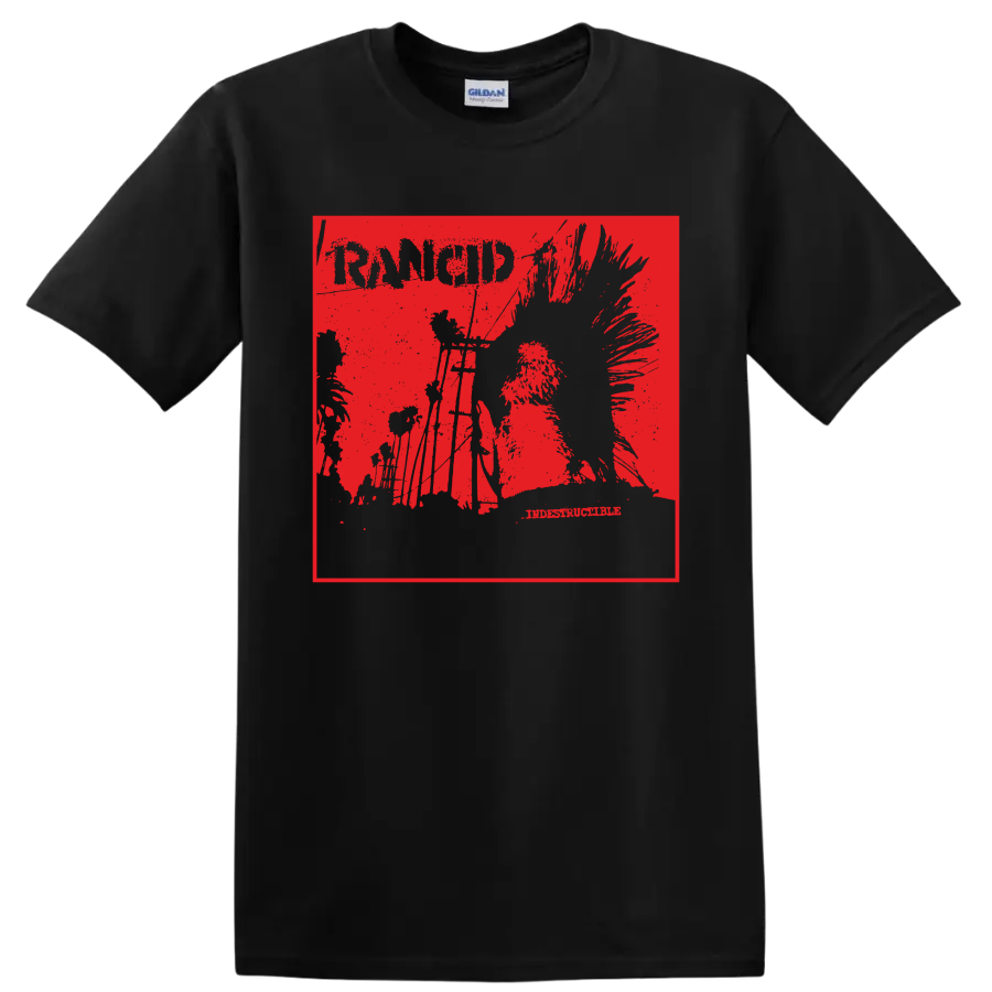 Rancid Punk Rock Band T Shirt Distressed Graphic Music Tee Alternative Style Art