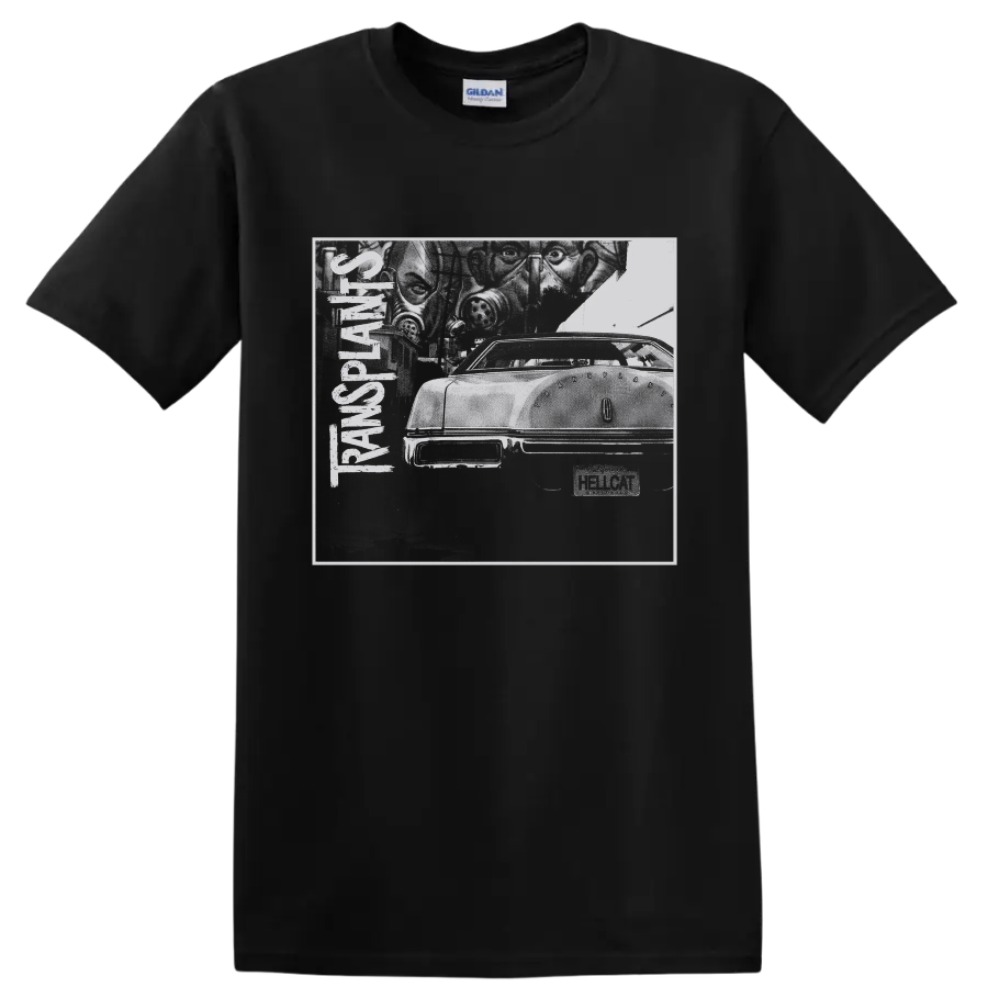 Transplants Punk Rock Car Graphic T Shirt Vintage Music Tee Distressed Art Print