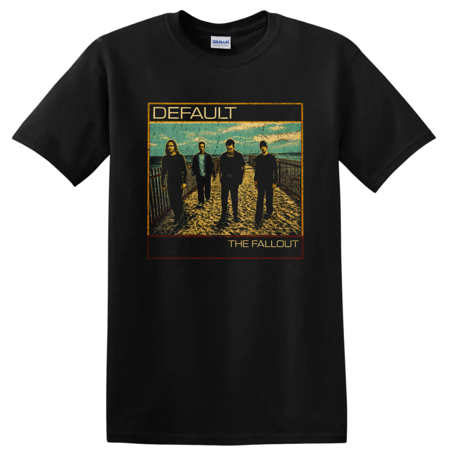 Default The Fallout Rock Band Vintage Boardwalk T Shirt Retro Music Fan Tee