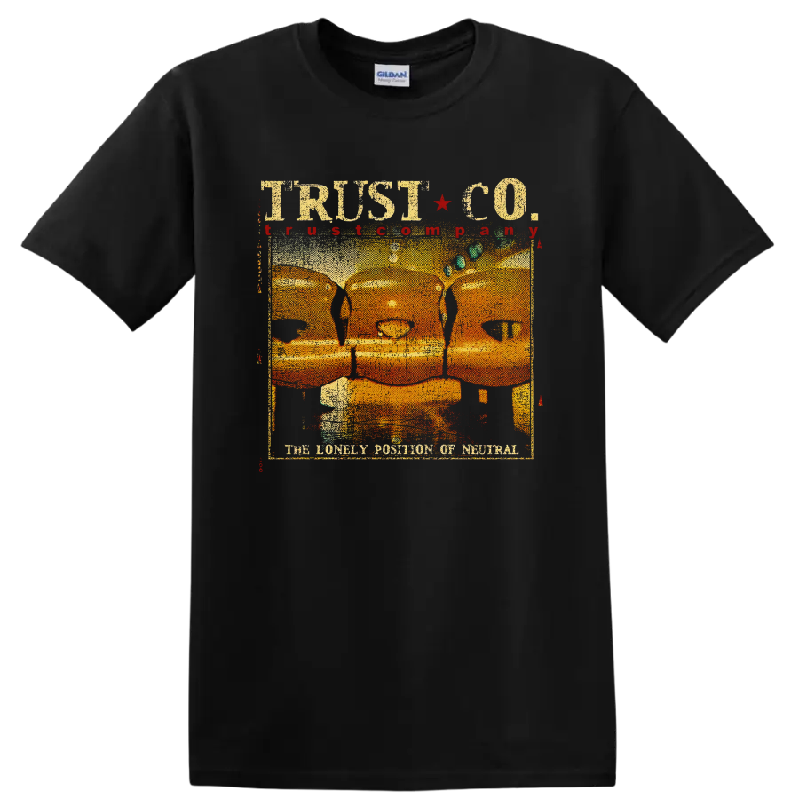 Trust Company The Lonely Position of Neutral Rock Band T Shirt Vintage Tee Art