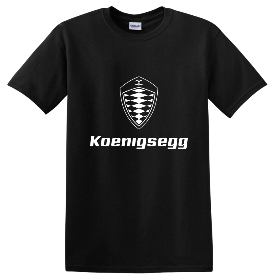 Koenigsegg Sports Car Logo T Shirt for Enthusiasts Cool Graphic Tee