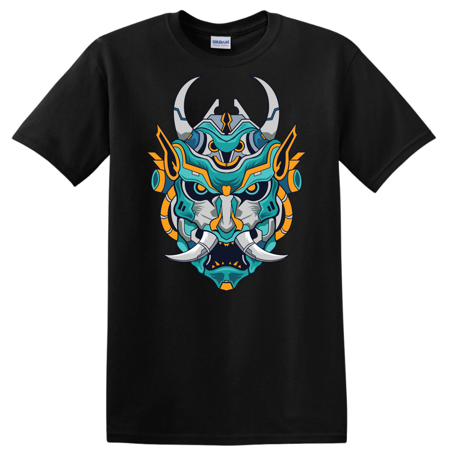 Geometric Animal Head T Shirt Graphic Print Cool Design Tee for Art Lovers