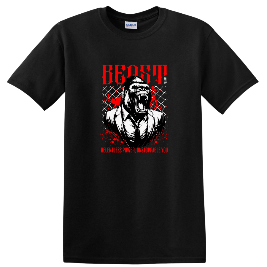 Beast Gorilla T Shirt Funny Animal Suit Graphic Novelty Tee Men Women Fashion