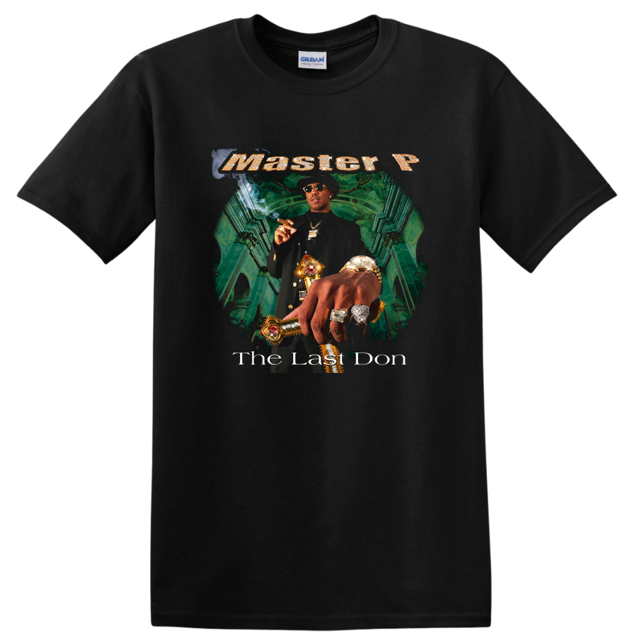 Master P The Last Don Graphic T Shirt Vintage Hip Hop Tee Cool Music Fashion