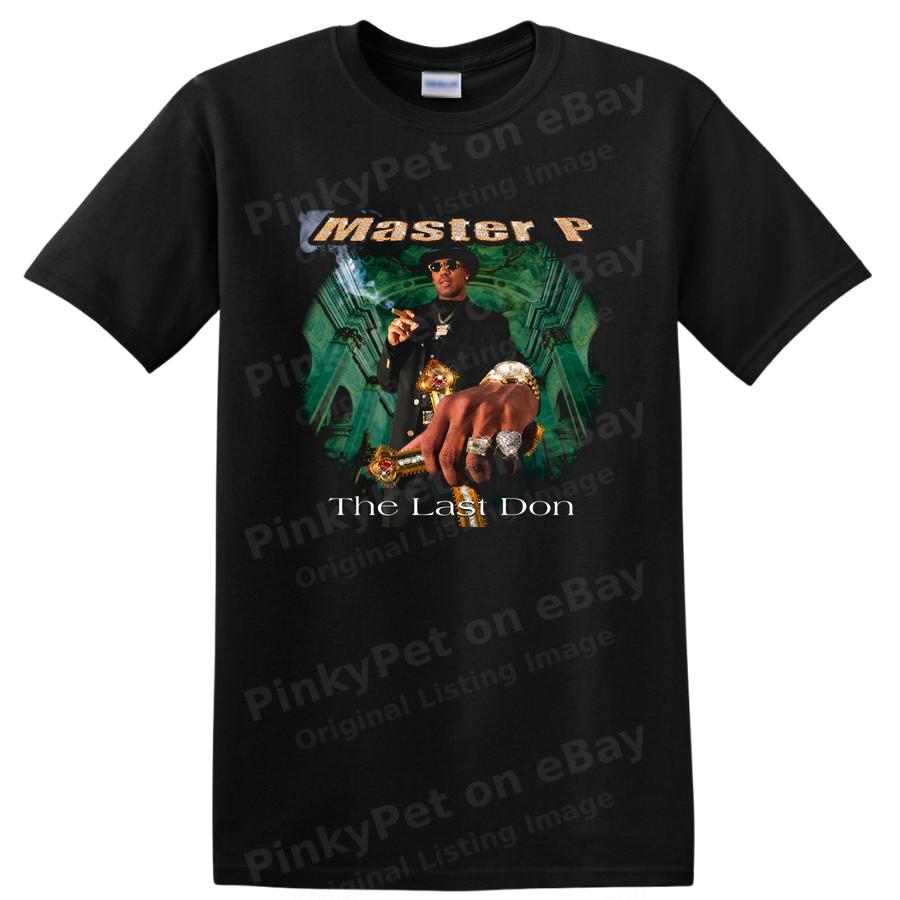Master P The Last Don Graphic T Shirt Vintage Hip Hop Tee Cool Music Fashion