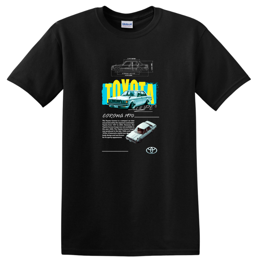 Classic Car Graphic T Shirt Retro Auto Lover Tee Distressed Design