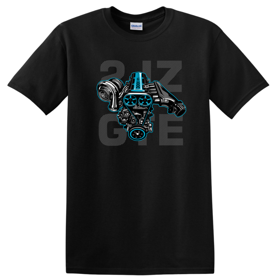 3000 VVT GTE Engine Graphic T Shirt for Car Enthusiasts Cool Graphic Tee