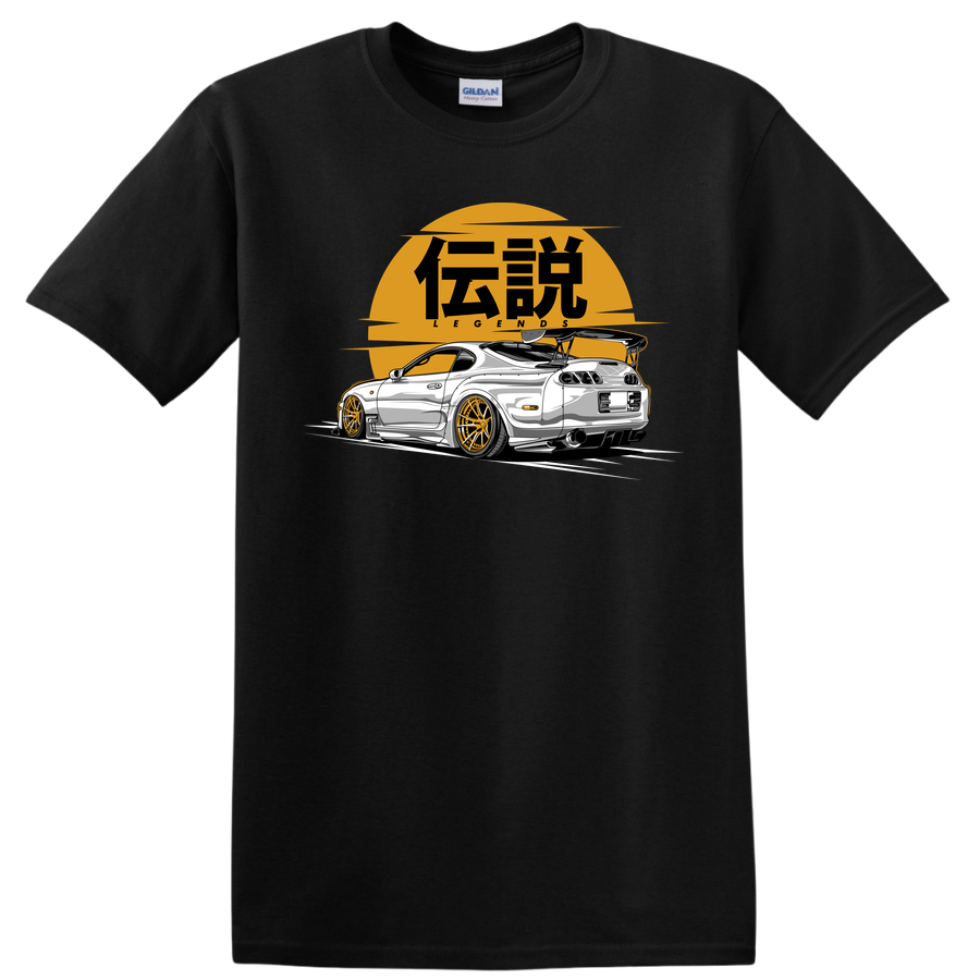 Car Legends Graphic T Shirt Cool Automotive Design Tee for Car Enthusiasts