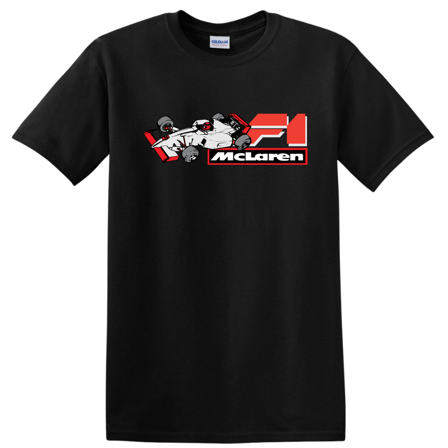 Formula 1 Racing Car Graphic T Shirt Motorsport Fan Tee for Car Enthusiasts