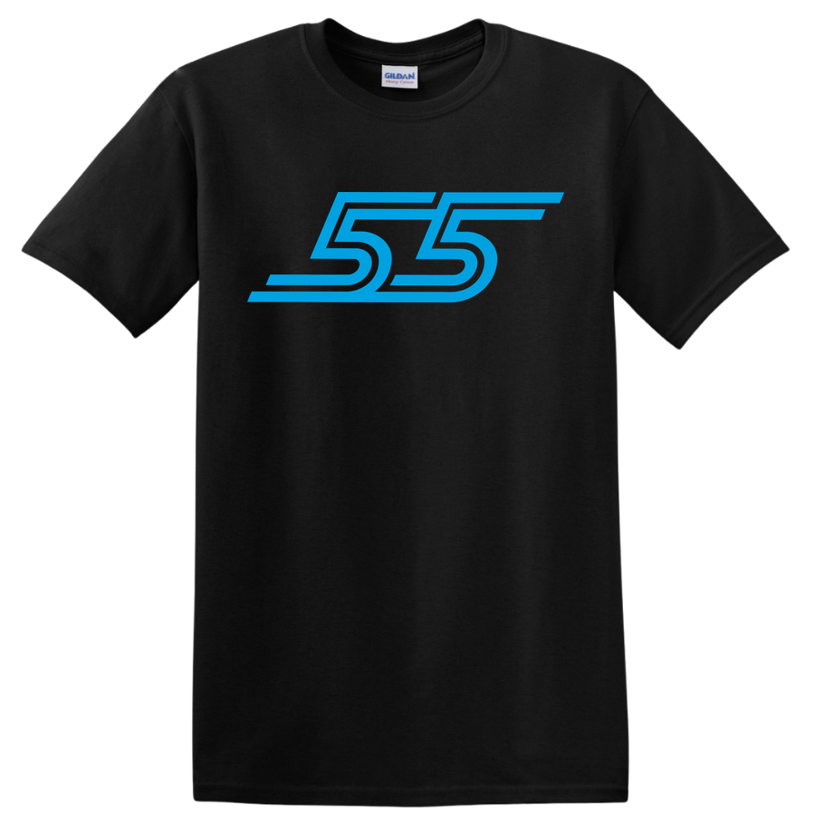 55 Speed Graphic T Shirt for Racing Fans Cool Design Lightweight Tee