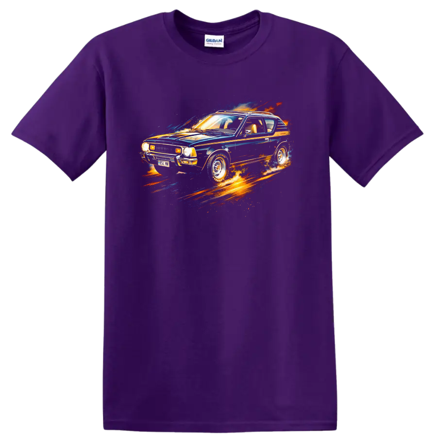 AMC Gremlin Old Car T Shirt Retro Muscle Wagon Tee Classic Auto Art