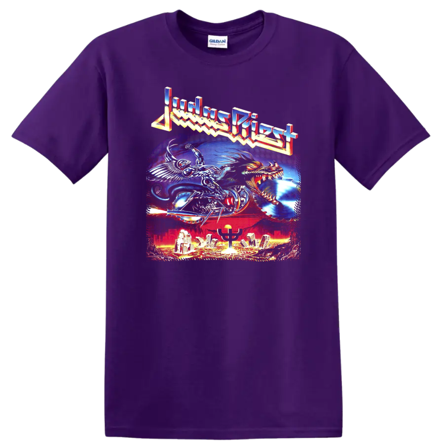 Judas Priest Rock Metal Music T Shirt Heavy Graphic Band Tee